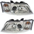CarLights360: For 2003 2004 2005 2006 2007 Saab 9-3 Headlight Assembly Driver and Passenger Side CAPA Certified w/Bulbs Halogen Type - Replaces SB2502109 SB2503109 (Vehicle Trim: 2 Dr. ; 4 Dr.) (PLX-M0-20-6694-00-9-CL360A2)