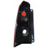 CarLights360: For Ford Focus Tail Light 2003 2004 2005 2006 2007 Pair Driver and Passenger Side Black Housing For FO2800192 + FO2801192 (PLX-M1-329-1914L-US2-CL360A1)