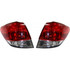 CarLights360: For Subaru Outback Tail Light 2010 11 12 13 2014 Pair Driver and Passenger Side DOT Certified Replaces SU2804105 + SU2805105 (PLX-M1-319-1921L-UF-CL360A1)