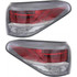 CarLights360: For Lexus RX350 Tail Light 2013 2014 2015 Pair Driver and Passenger Side CAPA Certified LX2804115 + LX2805115 (PLX-M1-323-1912LKUC7-CL360A1)
