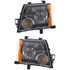CarLights360: For Nissan Xterra Head Light 2008 09 10 2011 Pair Driver and Passenger Side (Black Housing) (DOT Certified) Replaces NI2502189 + NI2503189 (PLX-M1-314-1160L-AF2-CL360A1)
