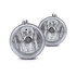 For Dodge Grand Caravan/Charger 2010/Caliber 2010-2012/Challenger 2011-2014(2013 SRT-8 Model)/Chrysler Town & Country 2011-2013 Chrome Trim Fog Light Assembly R=L Single Piece DOT Certified (PLX-M1-332-2030N-AF)