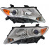 For Toyota Venza 2009-2012 Headlight Assembly HID Type Pair Driver and Passenger Side (DOT Certified) TO2502192, TO2503192 (PLX-M1-311-11B6LMAFHM)