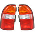 CarLights360: For Suzuki XL-7 Tail Light 2001 2002 2003 Pair Driver and Passenger Side w/ Bulbs Replaces SZ2818103 + SZ2819103 (PLX-M1-317-1906L-AS-CL360A1)