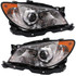 CarLights360: For Subaru Impreza Headlight 2007 Pair Driver and Passenger Side w/ Bulbs CAPA Certified Replaces SU2502137 + SU2503137 (PLX-M1-319-1117L-AC1-CL360A1)