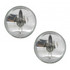 For 2000-2006 Chevy Suburban Fog Lights Driver and Passenger Side | Pair | w/ Off-Road Package | GM2592143 | 16530218 16530218