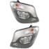 CarLights360: For Mercedes-Benz Sprinter 3500 Headlight 2014 2015 2016 2017 2018 Pair Driver and Passenger Side Black Housing DOT Certified For MB2502221 | MB2503221 (PLX-M1-339-1151L-AF2-CL360A2)