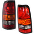 CarLights360: For GMC Sierra 1500 Tail Light 2004 2005 2006 Pair Driver and Passenger Side w/ Bulbs DOT Certified Replaces GM2800177 + GM2801177 (PLX-M1-334-1901L-AFD-CL360A1)