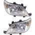For Dodge Truck Sprinter Headlight 2003 04 05 2006 Pair Driver and Passenger Side Replaces 5103598AA + 5103599AA | CH2502172 + CH2503172 (PLX-M1-333-1119LMASN)