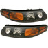 CarLights360: For Pontiac Bonneville Headlight 2003 2004 2005 Pair Driver and Passenger Side w/ Bulbs (CAPA Certified) GM2502259 + GM2503259 (PLX-M1-335-1109L-ACN-CL360A1)