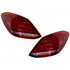 CarLights360: For Mercedes-Benz C300 Tail Light 2015 16 17 2018 Driver and Passenger Side Pair DOT Certified For MB2800145 + MB2801145 (PLX-M1-439-19A4L-AF-CL360A1)