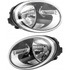 CarLights360: For Volkswagen Beetle Headlight 2012 13 14 15 16 17 2018 Pair Driver and Passenger Side W/ Bulbs Black Housing CAPA Certified Replaces VW2502147 | VW2503147 (PLX-M1-340-1132L-AC2-CL360A1)