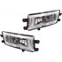 CarLights360: For Volkswagen Passat Fog Light 2012 13 14 2015 Pair Driver and Passenger Side | CAPA Certified | VW2592121 + VW2593121 (PLX-M1-340-2013L-AC-CL360A1)
