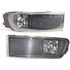 CarLights360: For Saab 9-3 Fog Light 2004 Pair Driver and Passenger Side | w/ Bulbs | DOT Certified | SB2592102 + SB259-3102 (PLX-M1-371-2001L-AF-CL360A1)