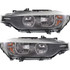 CarLights360: For BMW 335i Headlight 2012 2013 2014 2015 Pair Driver and Passenger Side | Black Housing | BM2502169 + BM2503169 (PLX-M1-343-1138L-AS2-CL360A2)