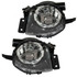 CarLights360: For BMW 330i Fog Light 2006 Pair Driver and Passenger Side | DOT Certified | BM2592127 + BM2593127 (PLX-M1-343-2005L-AF-CL360A4)