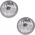 For Chevy Camaro Coupe 11-12/CONV 13-15 Fog Light Assembly ZL1 Model. w/ Halogen Headlight Pair Driver and Passenger Side w/ RS Package DOT Certified (PLX-M1-334-2041N-AF)