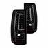 Xtune For Chevy Silverado 1500/2500/3500 03-06 Tail Lights Pair ALT-ON-CS03-G2-LED-BK | 5081261