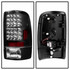 Spyder For GMC Yukon/Yukon XL 1500 2000-2006 LED Tail Lights Pair Black | 5001528