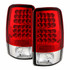 Spyder For Chevy Tahoe 2000-2006 LED Tail Lights Pair Red Clear ALT-YD-CD00-LED-RC | 5001542