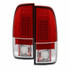 Spyder For Ford F-150 1997-2003 LED Tail Lights Pair Red Clear ALT-YD-FF15097-LED-RC | 5003485