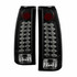 Spyder For GMC K2500 Suburban 1993 LED Tail Lights Black ALT-YD-CCK88-LED-BK | (TLX-spy5001351-CL360A78)