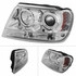 Spyder For Jeep Grand Cherokee 99-04 Projector Headlights Pair LED Halo LED Chrome | 5011152