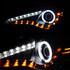 Spyder For Scion FRS 2013 2014 Projector Headlights Pair | CCFL Halo DRL LED Black | 5075383