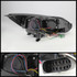 Spyder For Ford Focus 2012-2014 Projector Headlights Pair | Halogen Model DRL Black | 5072832