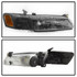 xTune For Toyota Camry 1997-1999 Headlights Pair w/ Corner lights Pair Black | 9042836