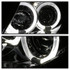 Spyder For BMW Z4 2003-2008 Projector Headlights Pair | HID Model LED Halo Chrome | 5029683