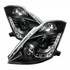 Spyder For Nissan 350Z 2003-2005 Projector Headlights Pair | Halogen Model DRL Black | 5064738