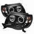 Spyder For Toyota Tacoma 2005-2011 Projector Headlights Pair | LED Halo Black | 5011916