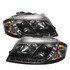 Spyder For Audi A3 2006-2008 Projector Headlights Pair | Halogen Model DRL Black | 5008510
