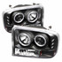 Spyder For Ford F-250/350 Super Duty 1999-2004 Projector Headlights Pair | LED Black | 5010339