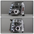 Spyder For GMC Yukon 2007-2014 Projector Headlights Pair | LED | Halo Chrome | 5029324
