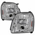 Spyder For GMC Yukon XL 1500/2500 2007-2014 Projector Headlights Pair | LED Chrome | 5029324