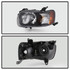 xTune For Ford Escape 2001-2004 Headlights Pair OEM Style Black HD-JH-FESCA01-AM-BK | 9042591