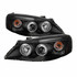 Spyder For Pontiac G6 2/4Dr 2005-2008 Projector Headlights Pair LED Halo LED Black | 5011596