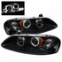 Spyder For Dodge Stratus 2001-2006 Projector Headlights Pair LED Halo LED Black | 5009623