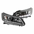 xTune For Honda Accord 13-15 Headlights Pair Halogen Sedan Black HD-JH-HA13-4D-LED-BK | 9040719