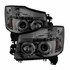 Spyder For Nissan Armada 2004 2005 2006 2007 Projector Headlights Pair LED Halo LED Smoke | 5033963