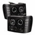 Spyder For GMC Sierra 2500/3500 HD 2007-2013 Projector Headlights Pair LED Halo | 5078506