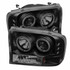 Spyder For Ford Excursion 2000-2004 Pair Projector V 2 CCFL Halo LED Black Smoke | 5078865