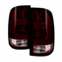 Xtune For GMC Sierra 2007-2013 Tail Light Pair Red Smoked | 9032011