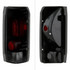 Xtune For Ford F-150/F-250/F-350 1987-1996 Euro Style Tail Lights Pair Black Smoked | 9036989