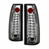 Spyder For Chevy K1500/K2500 Suburban 1992-1999 Tail Lights | LED | Chrome | (TLX-spy5001368-CL360A75)