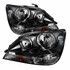 Xtune For Lexus Rx300 99-03 Crystal Headlights Pair Black Halogen | 9028243