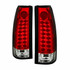Spyder For Chevy R2500/R3500 1989-1991 Tail Lights | LED | Red Clear | (TLX-spy5001375-CL360A73)
