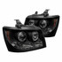 Spyder For Chevy Avalanche 2007-2013 Projector Headlights Pair LED Black Smoke | 5078346